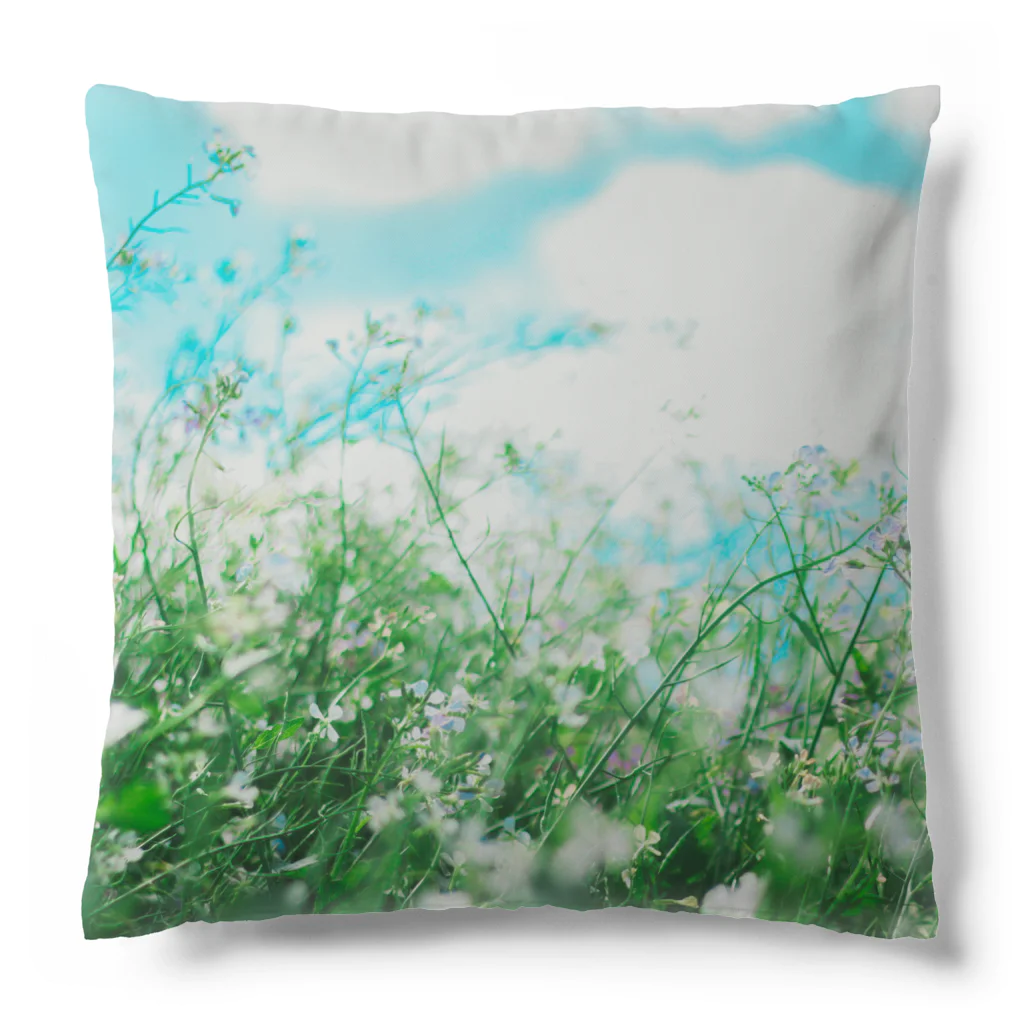 orange_honeyの花柄3 Cushion