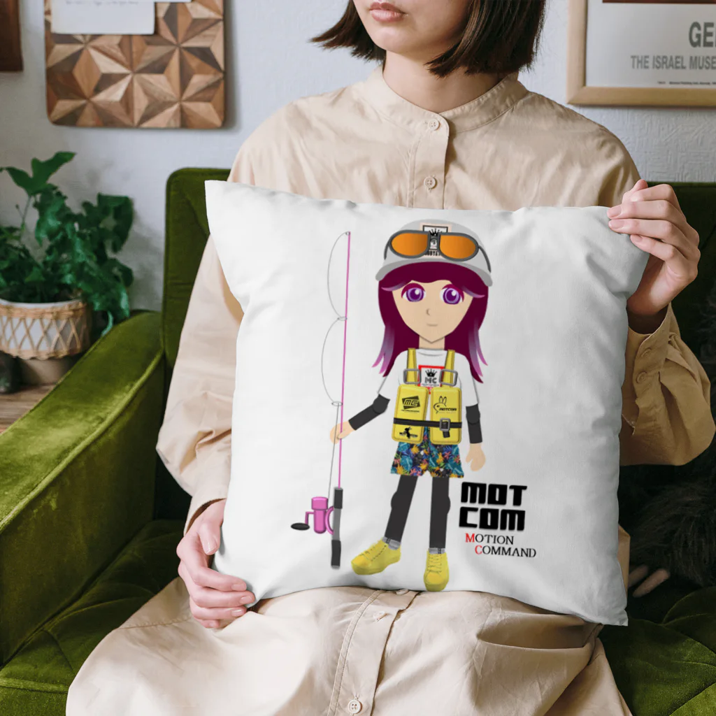 MOTCOM Winkel+の釣りガール　Fishinggirls Cushion