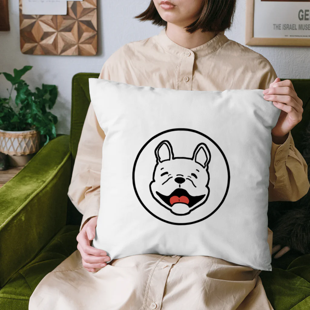 ナミノコ雑貨店の福がある！エビス顔フレンチブルドッグ  Cushion