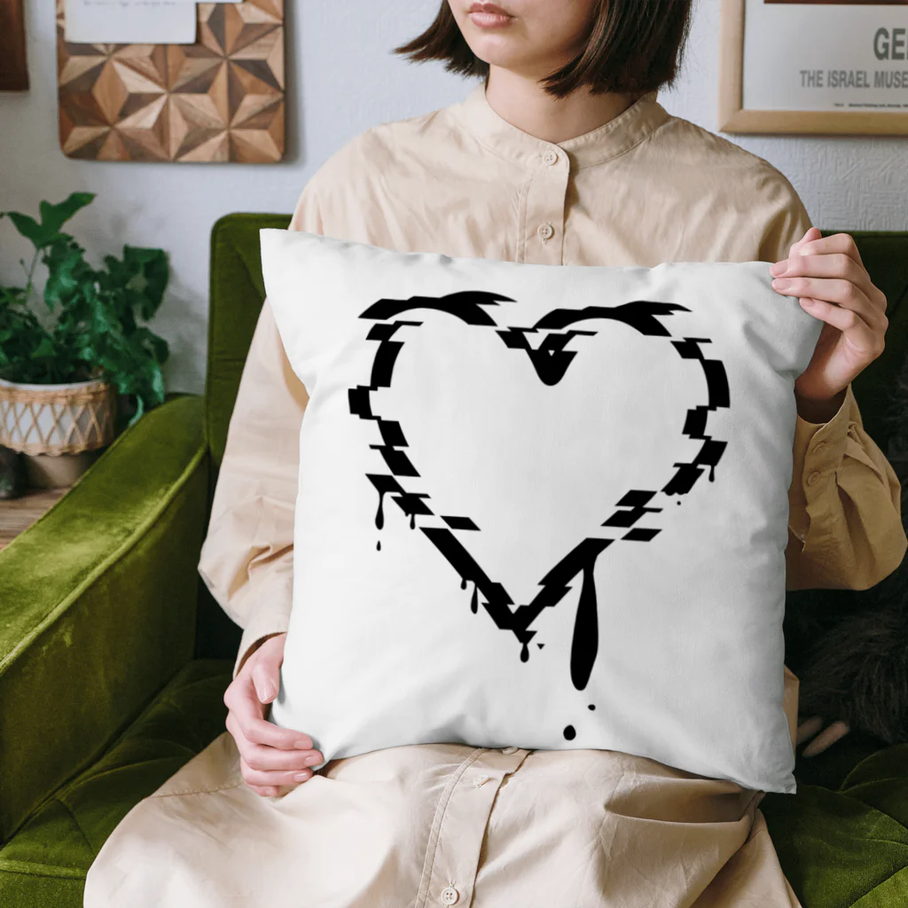 Jackalope Houseの【両面】愛されることは、苦しむこと。 Cushion