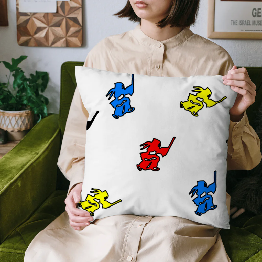 greetenの剣道めいいっぱい 剣道　カラフル Cushion