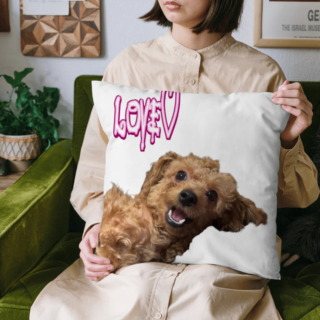 Ru.xxxのトイプードル☆Ru.LOVEクッション Cushion