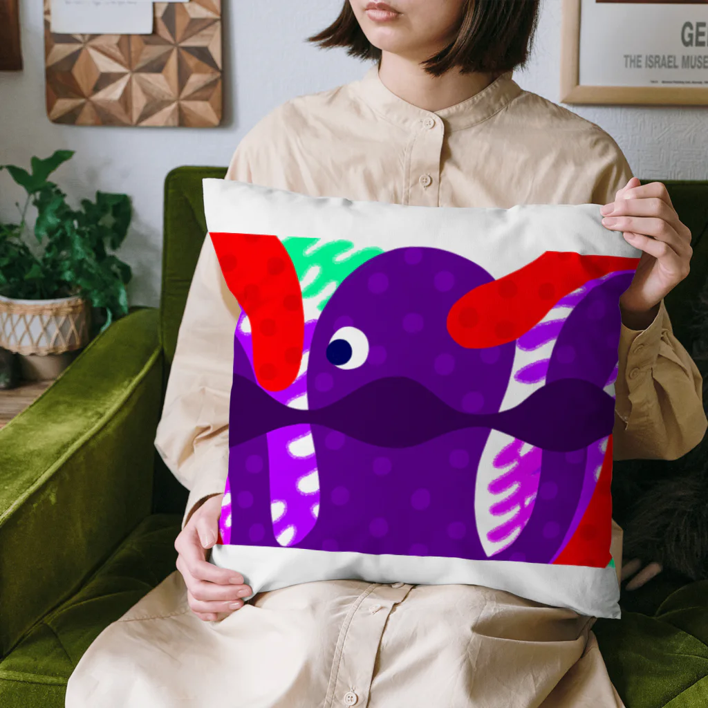 ymuseumのタコの心拍音 Cushion