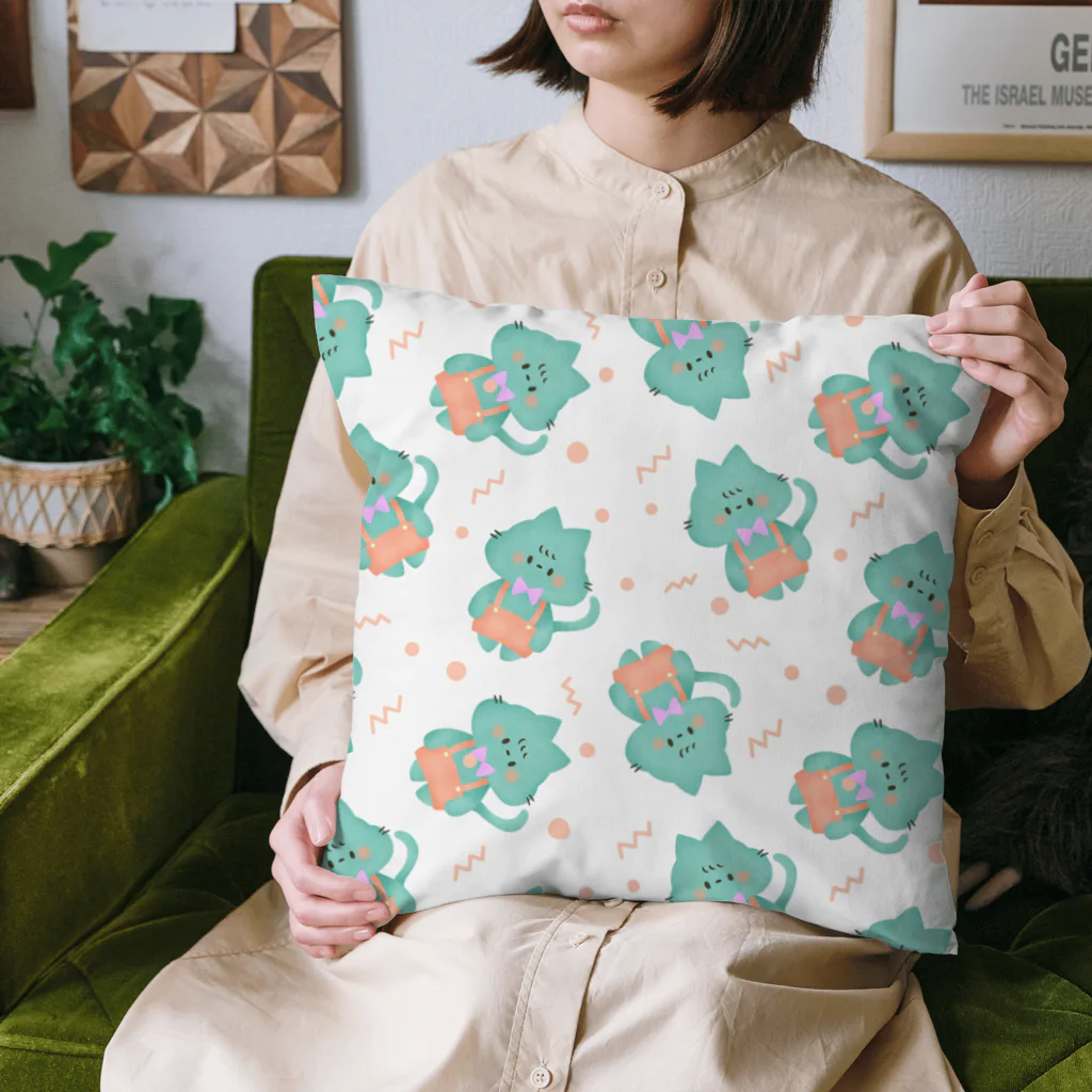 かがわころもSHOPのファンシーキャット Cushion