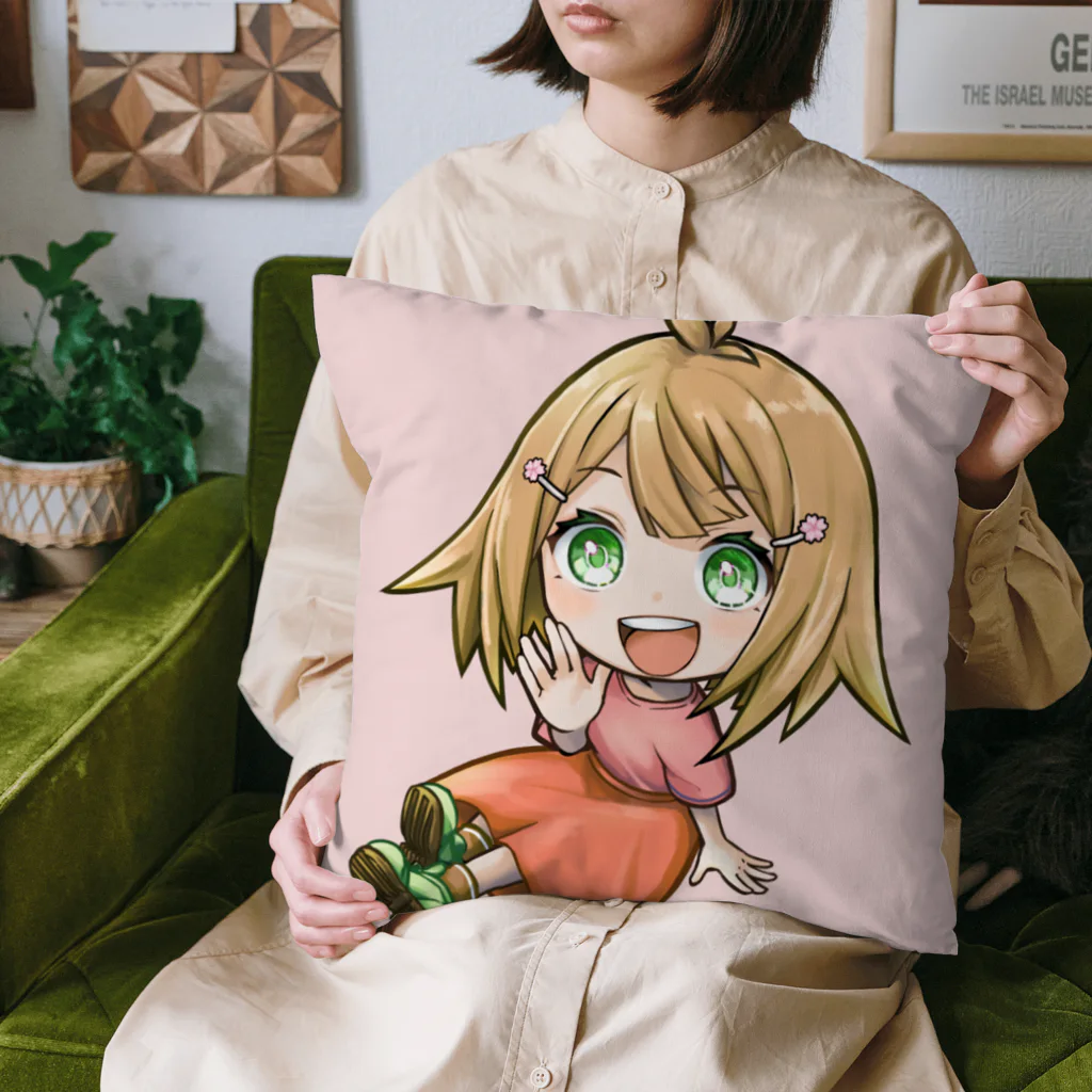 #とちぎけんV25 Official Shopのももかちと一緒に座りましょ〜シリーズ Cushion