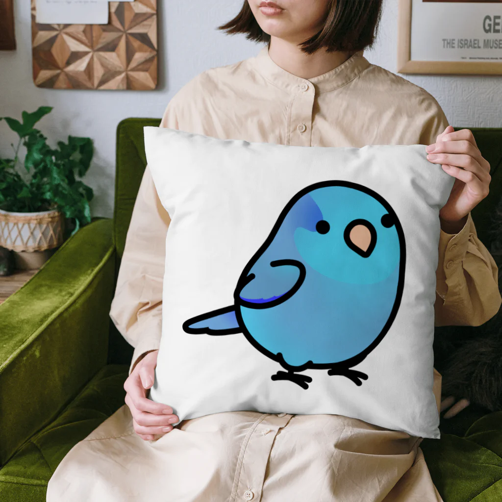 Cody the Lovebirdの（両面）マメルリハ Chubby Bird Cushion