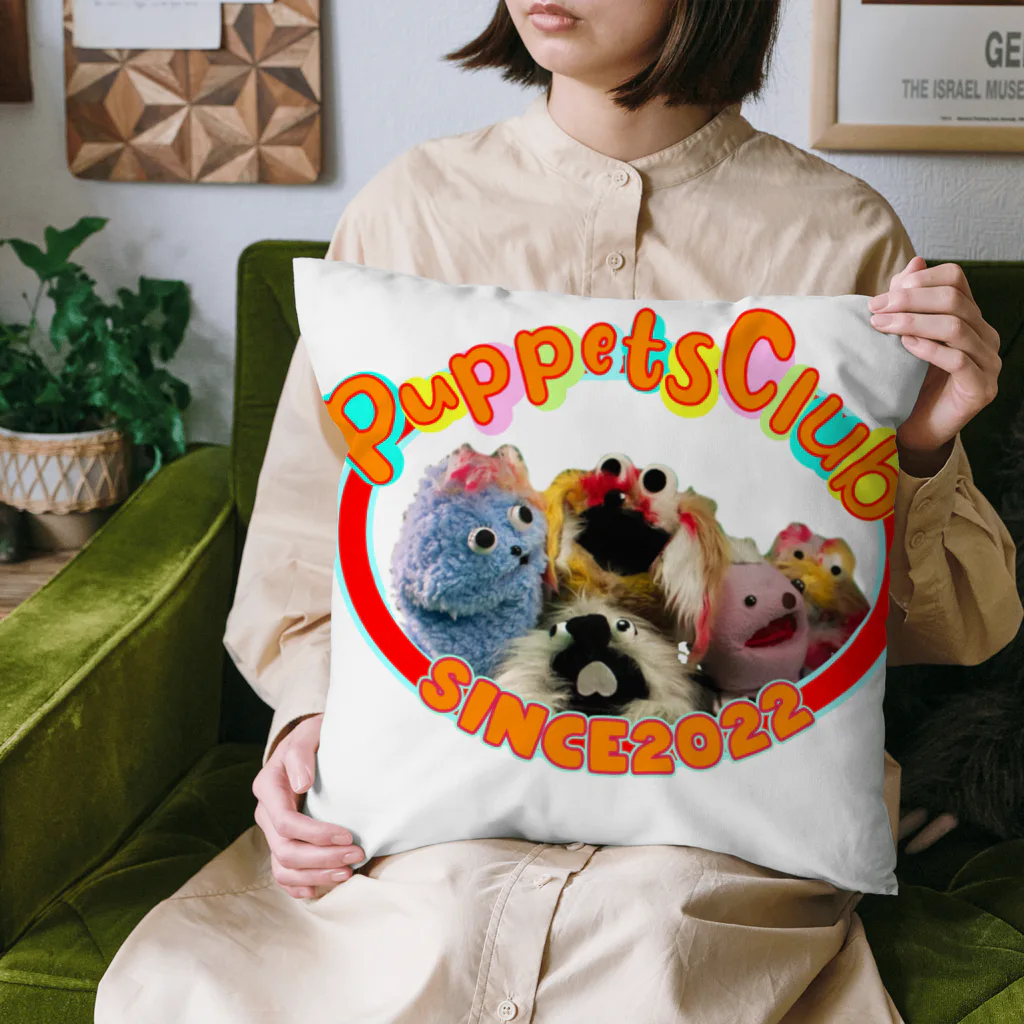 PuppetsClubのパペット部オフィシャル クッション