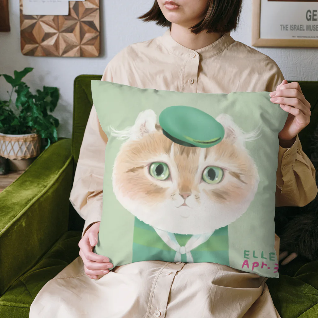 wokasinaiwoのバースデーミニ額エル Cushion