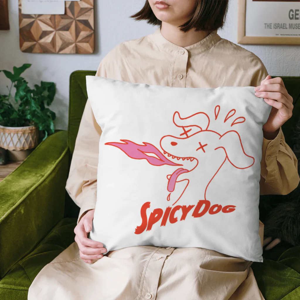 LONESOME TYPE ススのスパイシードッグ🔥 Cushion