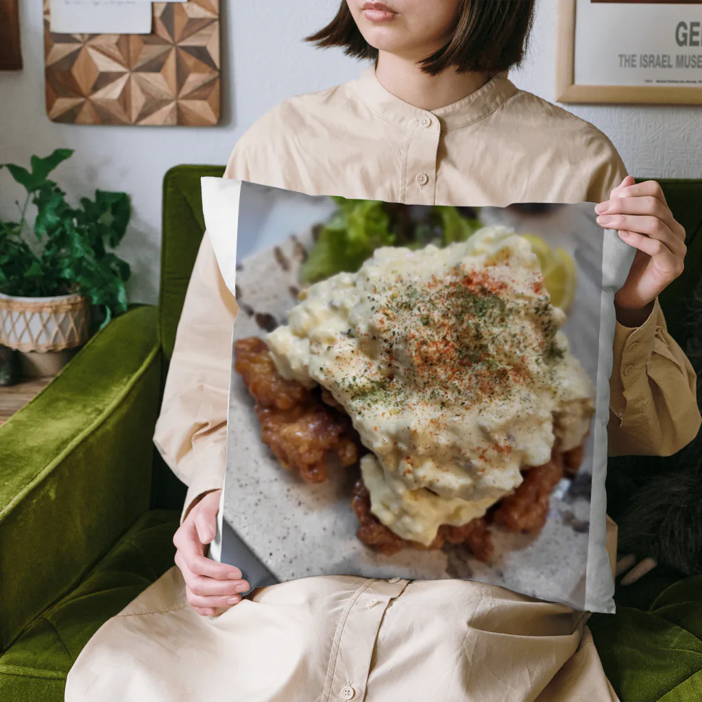 ボートレースと料理好きの食いしん坊クッション Cushion