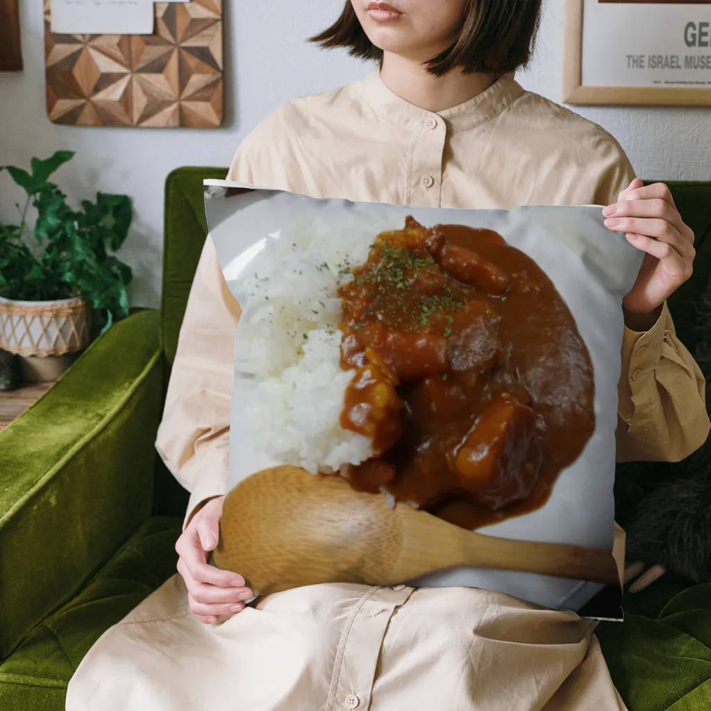 ボートレースと料理好きの食いしん坊クッション Cushion