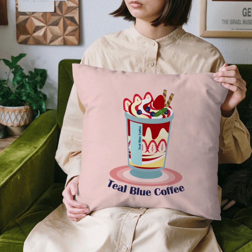 Teal Blue CoffeeのSpecial strawberry Cushion