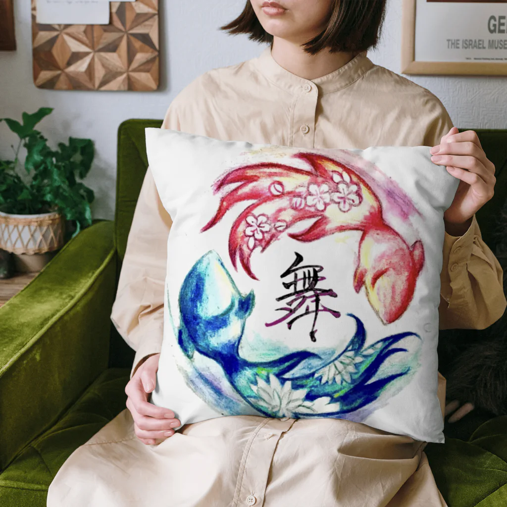 天幻喜幻の金魚の舞 Cushion