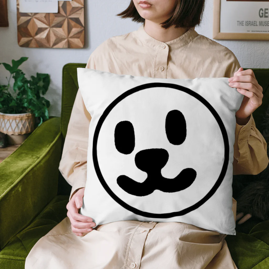 週刊少年ライジングサンズのSmile Face Black Line Cushion