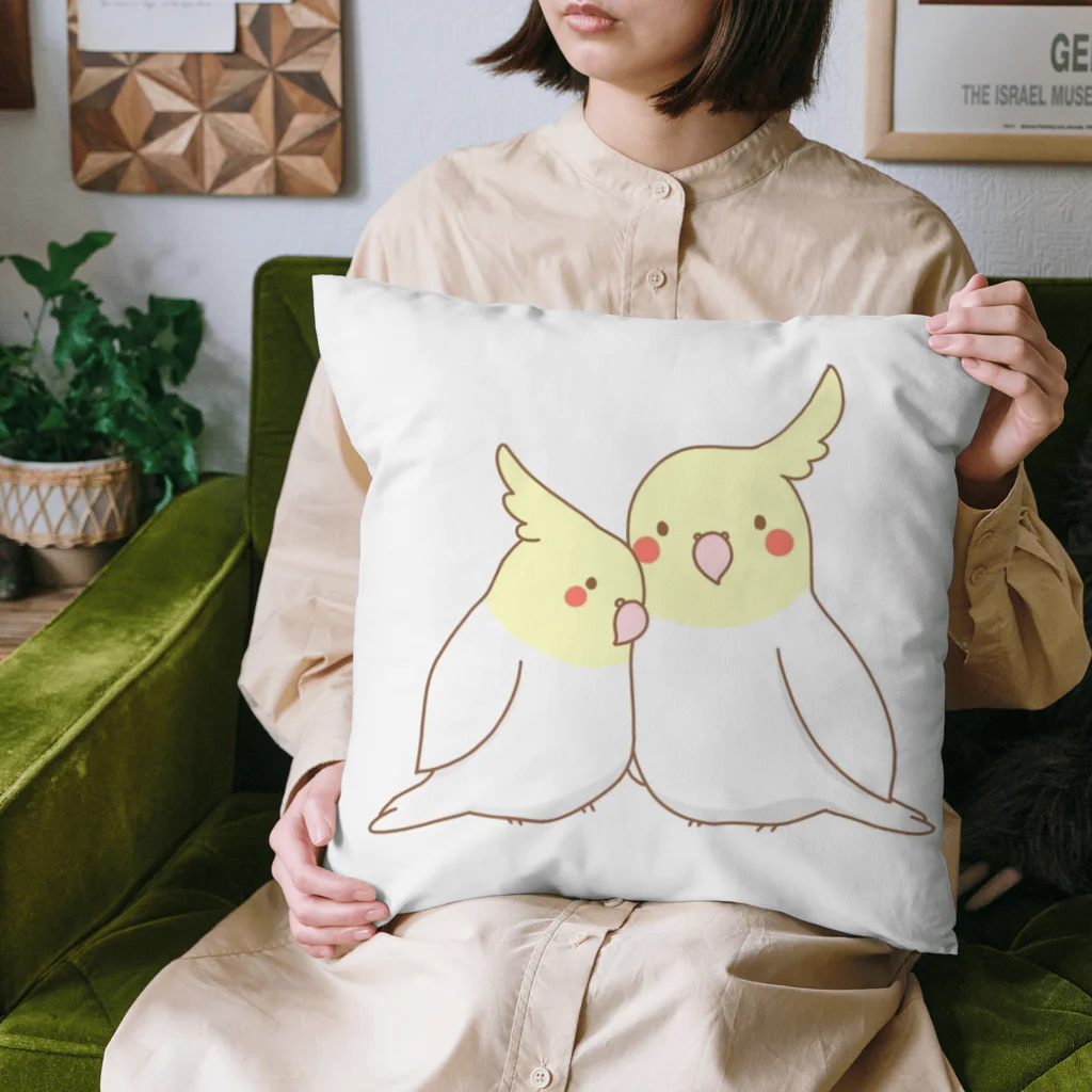 トリッピーのオカメインコ Cushion