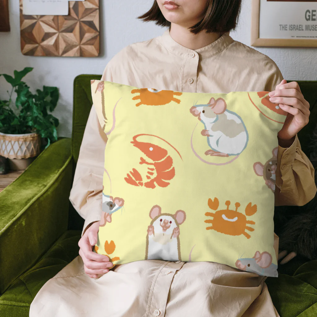 utatane_akiraのマウスからの贈り物🎁 Cushion