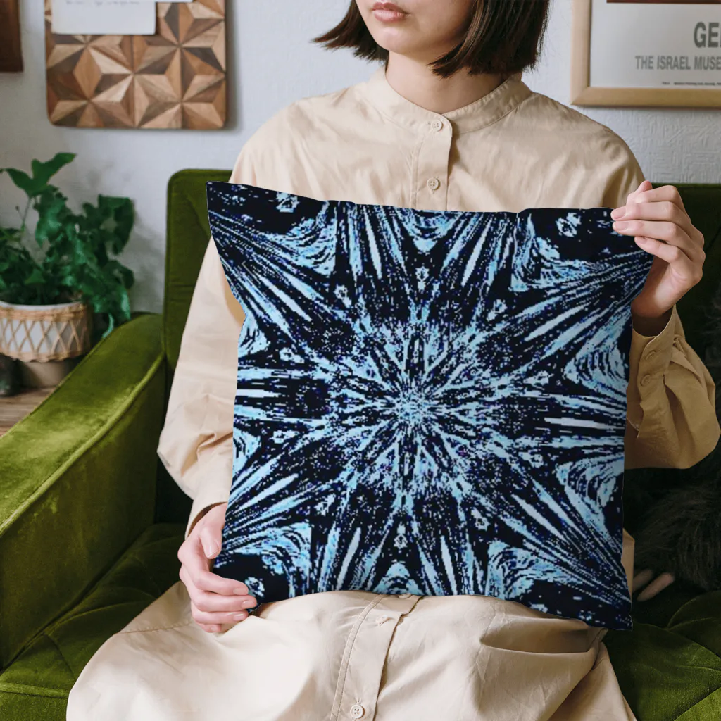 Anna’s galleryの碧の結晶 12 Cushion