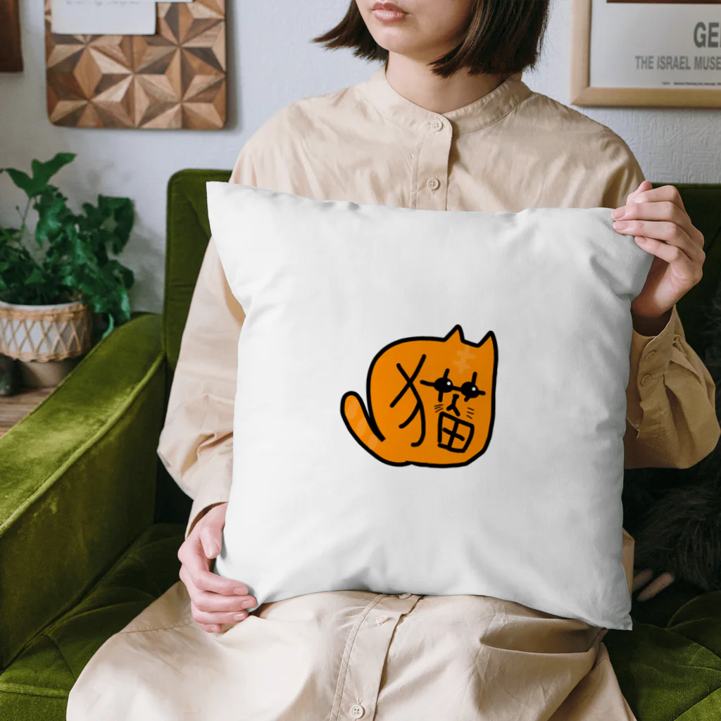 たまねこの猫に顔 Cushion