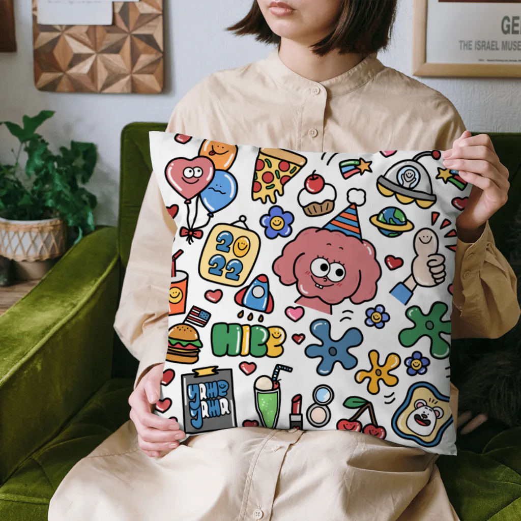 やみーやま屋さんのgochagocha♡ Cushion