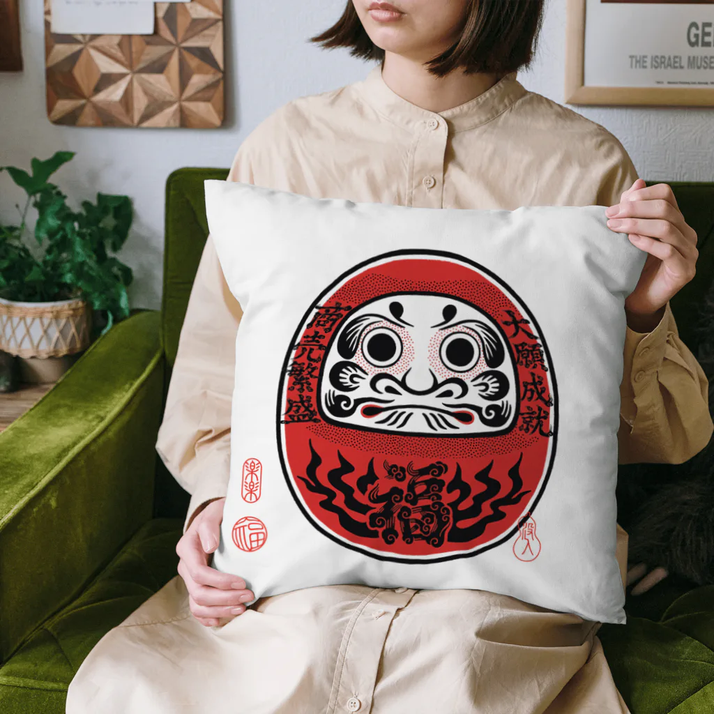 SUNSET STUDIOの縁起物　達磨 Cushion