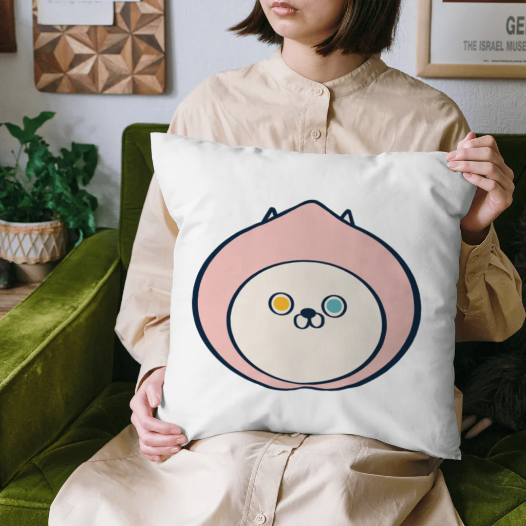 TMClayのフルーティーキャット　MOMO Cushion