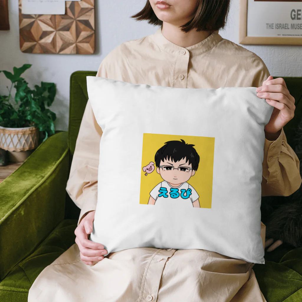 えるぴ🐷(にっくん)のえるぴっぴ Cushion