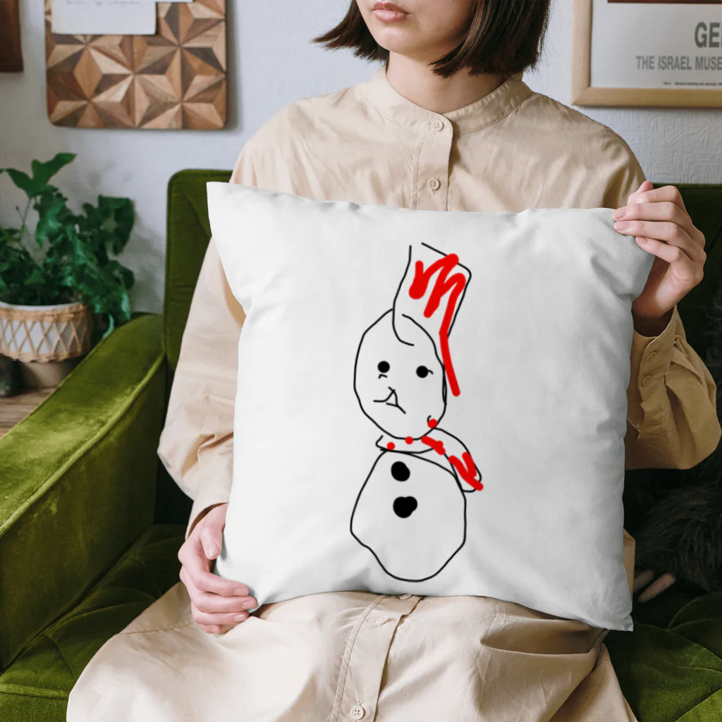 lime✴︎dreamの雪だるま⛄️ Cushion