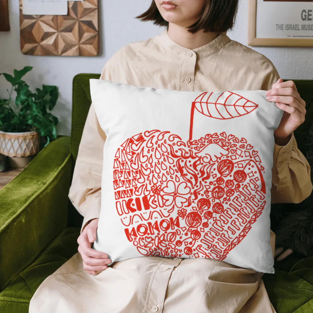 Maeda CollectionsのMaeda Collection〜Growing Apple〜 Cushion