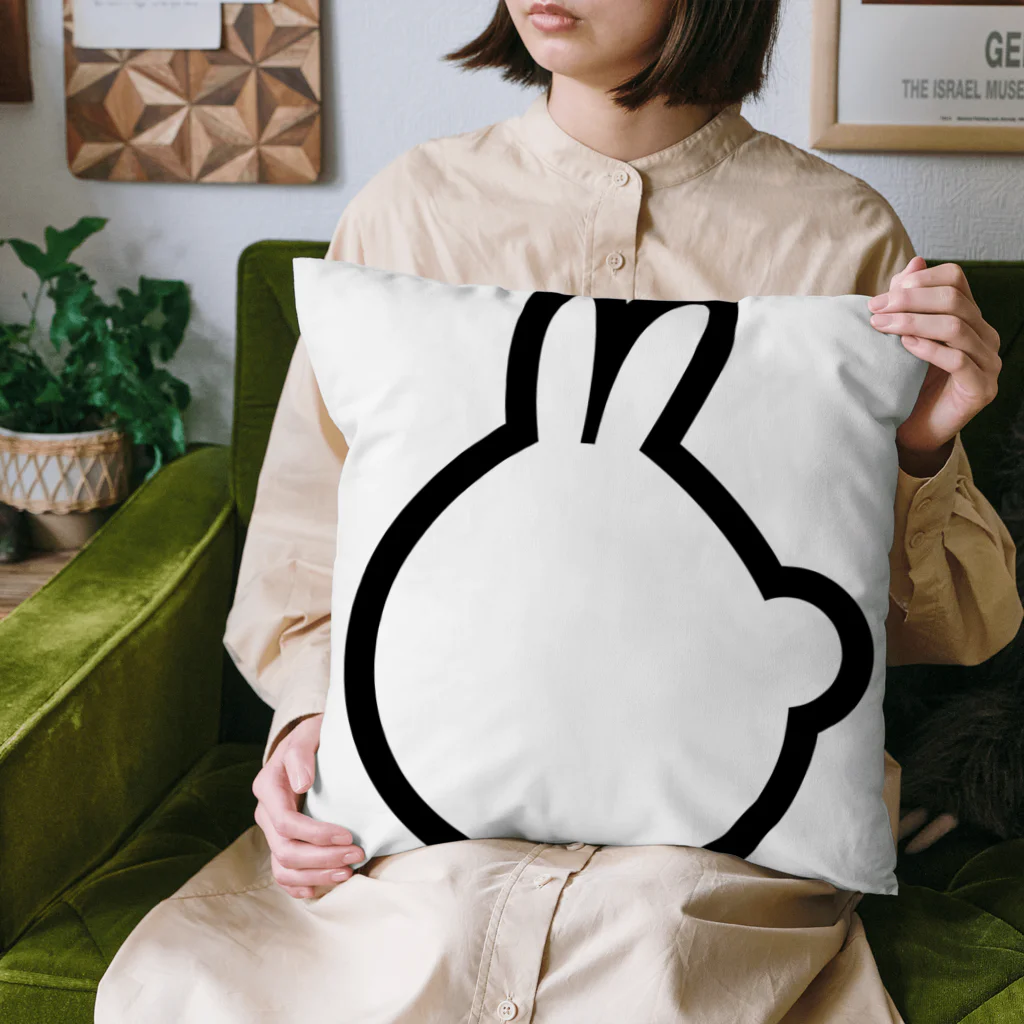 ラキラビのうさぎシルエットシリーズ Cushion