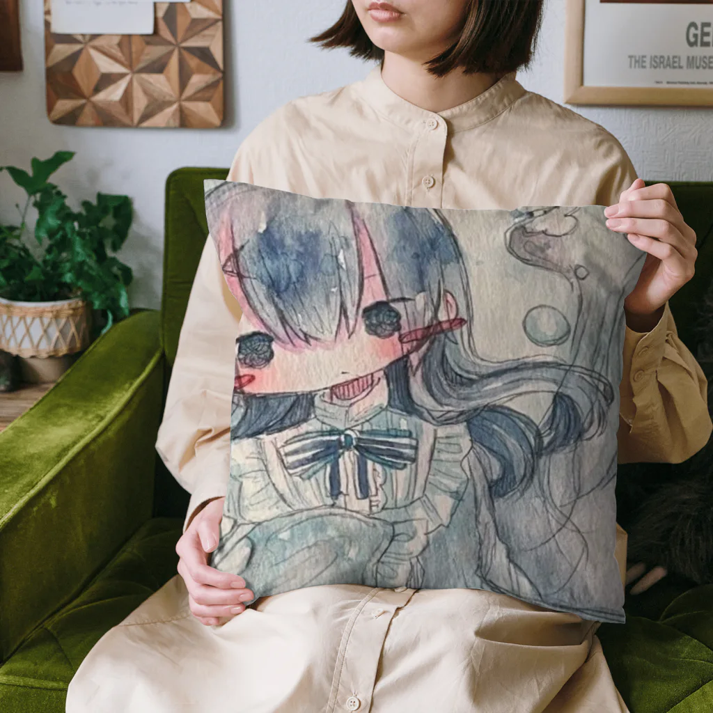 針山内臓のくらげのこ Cushion