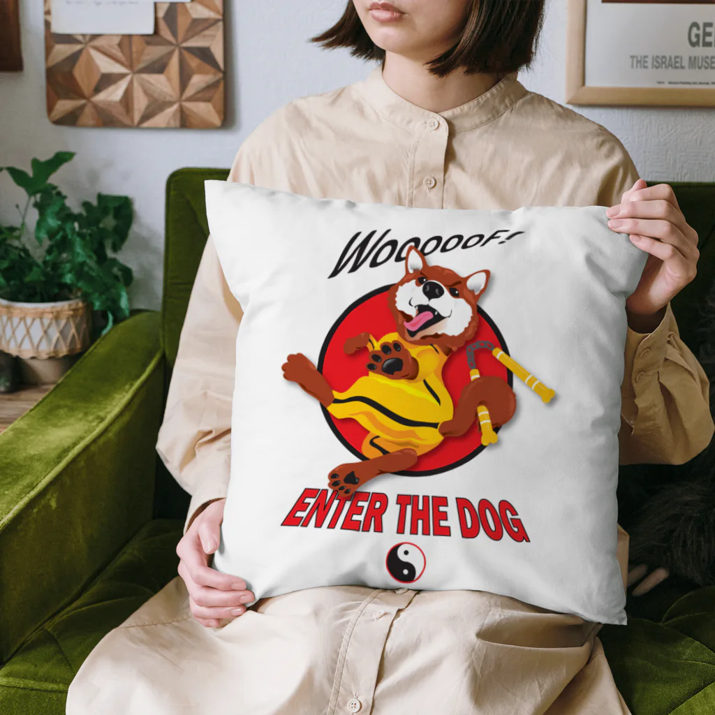 ShibazooのEnter the Dog- Dog Kung Fu! Cushion