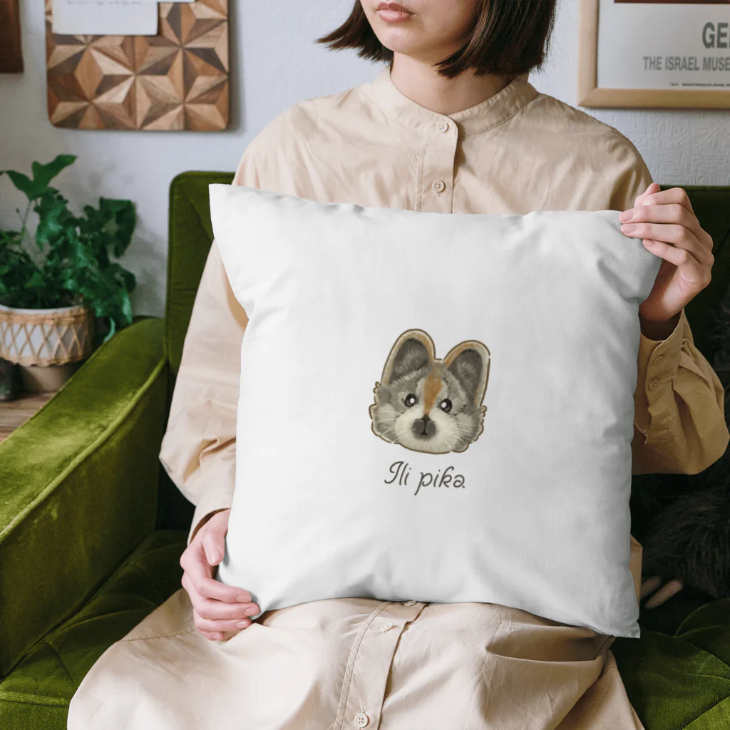 huroshikiのイリナキウサギ(イリピカ) Cushion