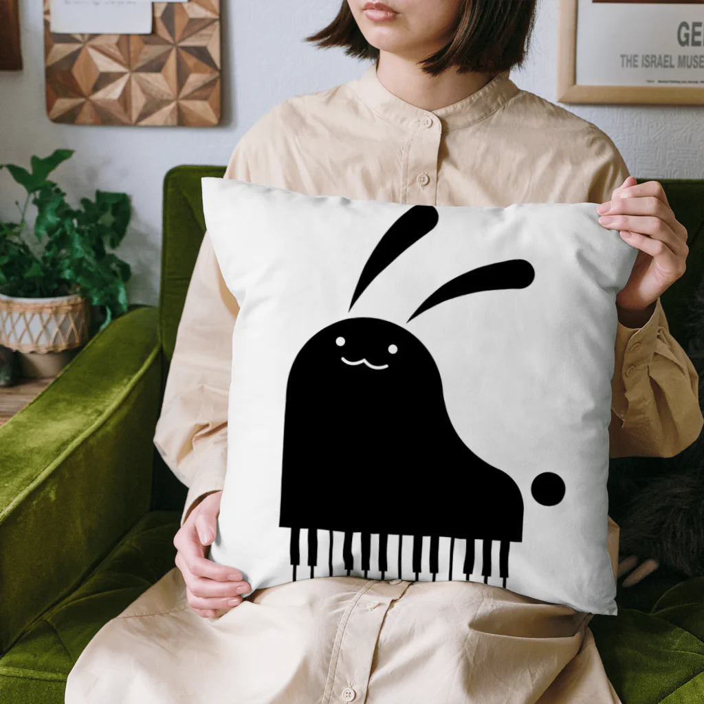 幸うさ.comのピアノ Cushion