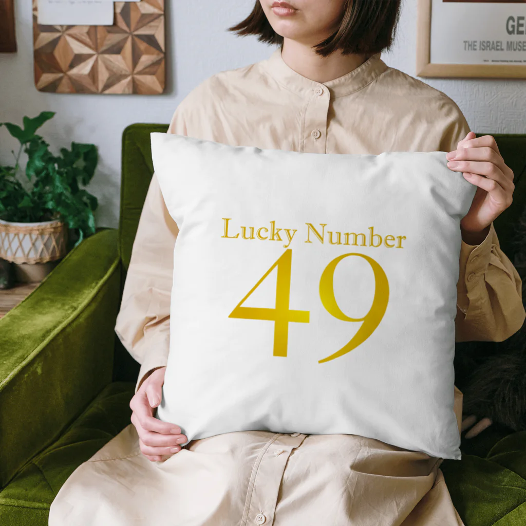 Atelier Pomme verte のラッキーNo.49 Cushion