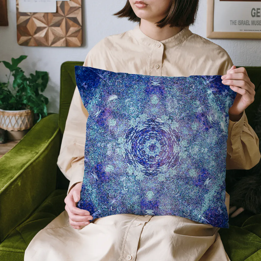 Anna’s galleryの碧の結晶 11 Cushion