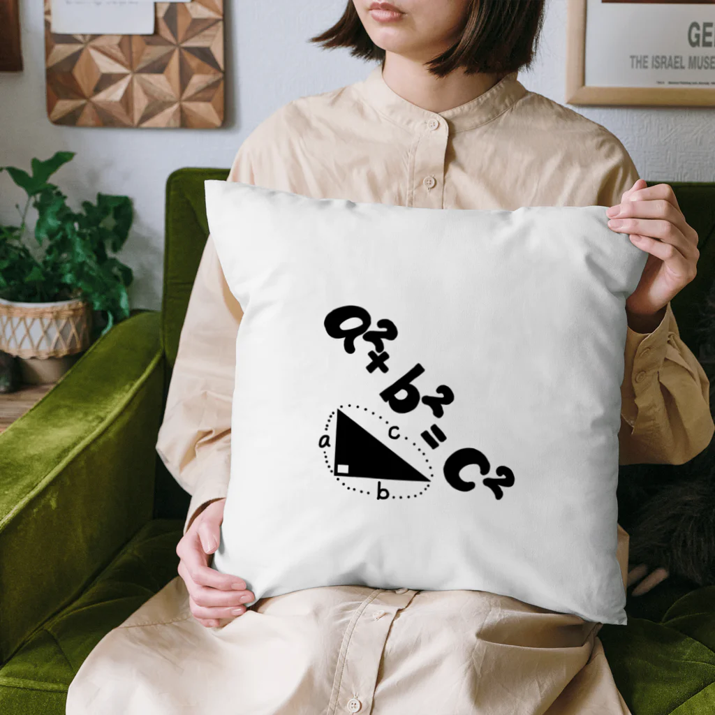 akapantoriの三平方の定理 Cushion