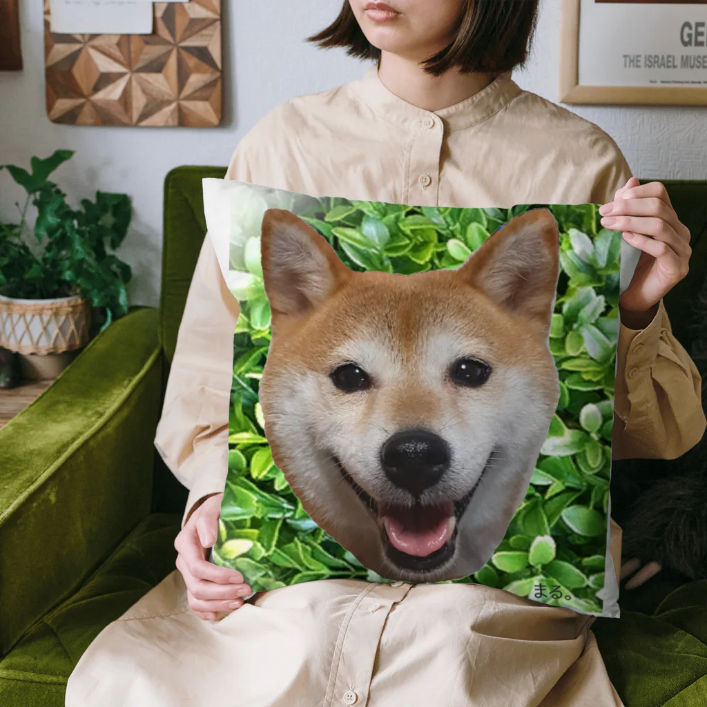 豆柴まる。の豆柴まる。 クッション