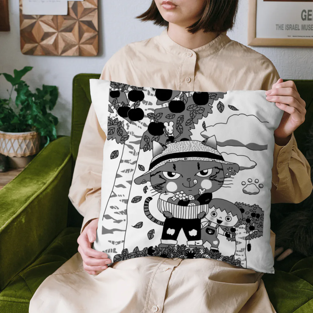 chimamusubiのセミオーダーイラスト商品見本 Cushion