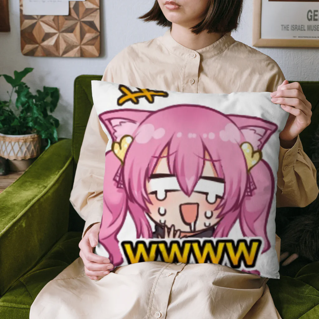 豚あちゃん豚_個人Vtuberの豚あちゃん豚 Cushion