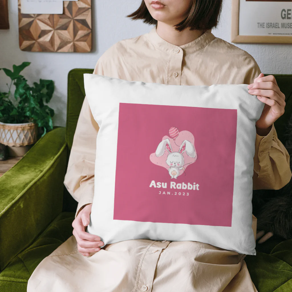 R2022のAsu Rabbit クッション