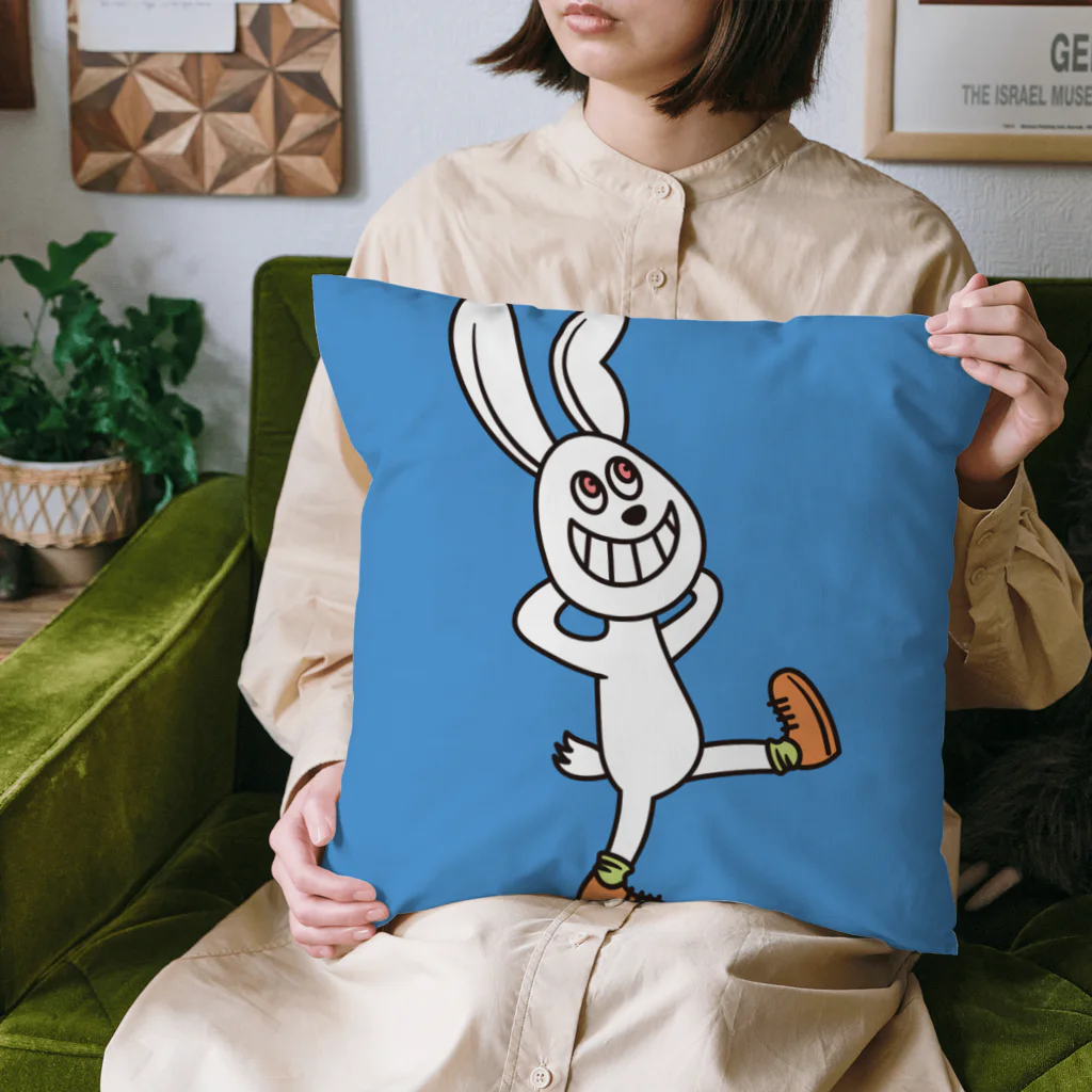 ノモケンのウサギさんぽ Cushion