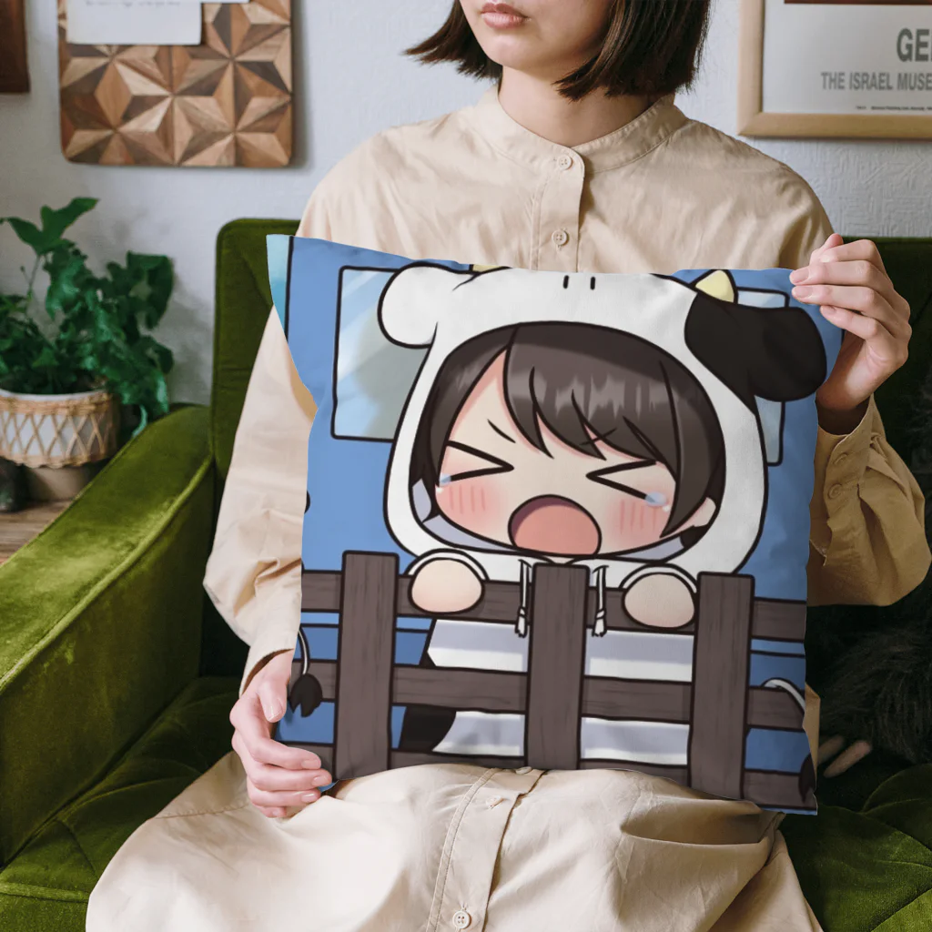 ゆるもたやのUSHI虐クッション Cushion