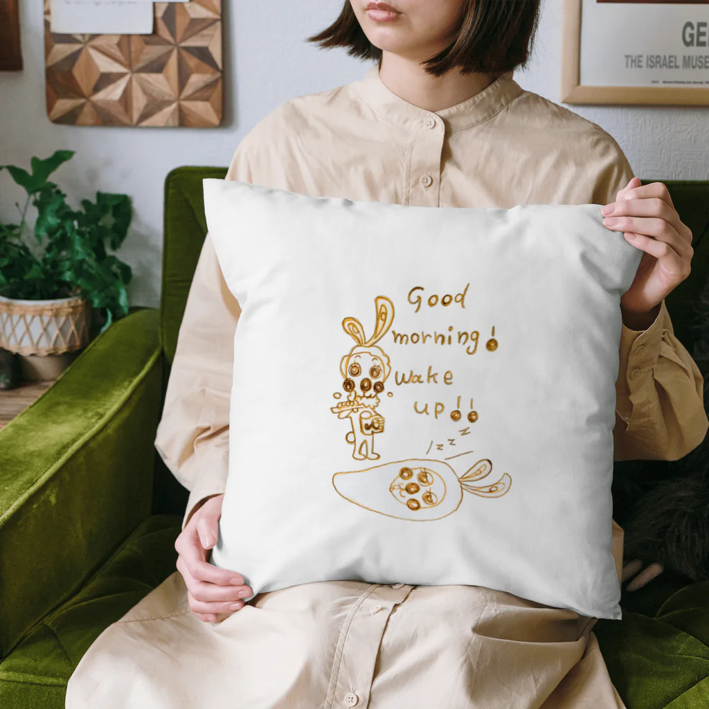 uminoneblueのGood morning! wake up!! Ver.2 Cushion