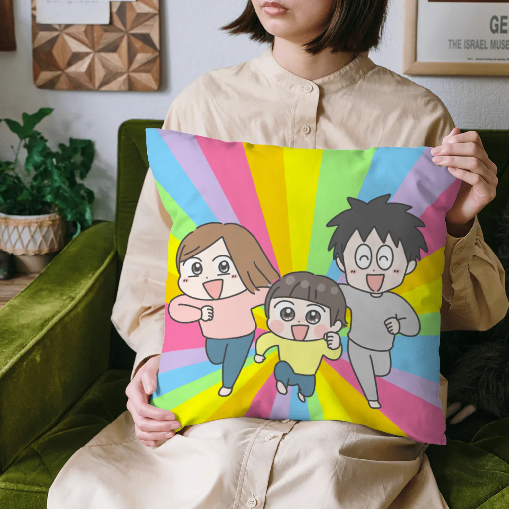 punimaamuのGO GOぷに家 Cushion