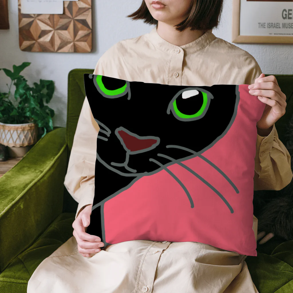 akiroon worksの黒猫白猫 Cushion