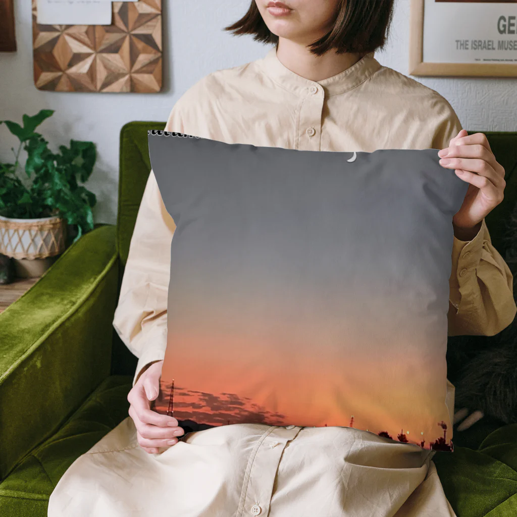 かずりんのautumn　sunset Cushion