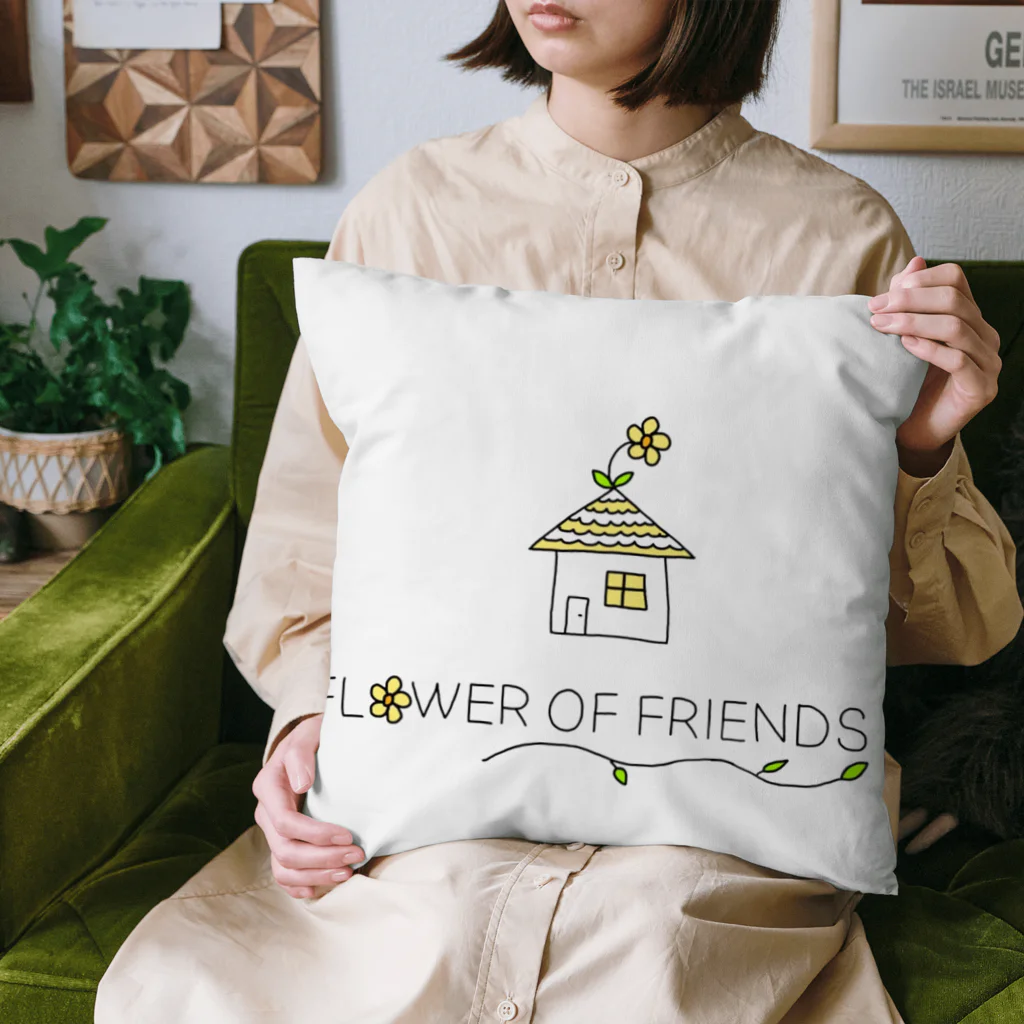 floweroffriendsのflower of friends Cushion