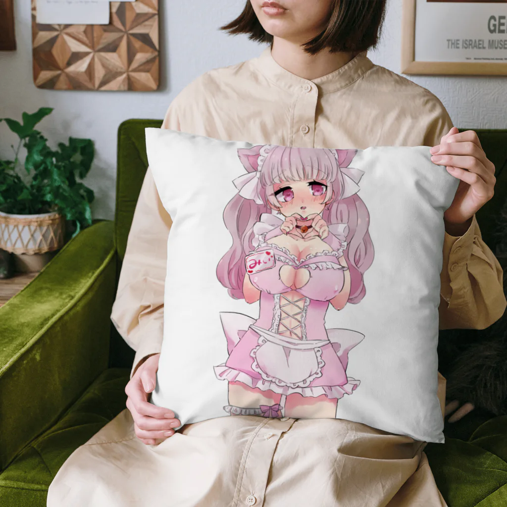 みぃのこんかふぇのみぃ Cushion