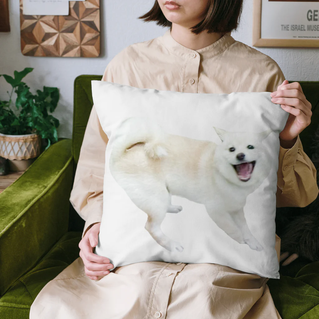 𝕒𝕤𝕒𝕞𝕚の世界で1番楽しんでる愛犬まる Cushion