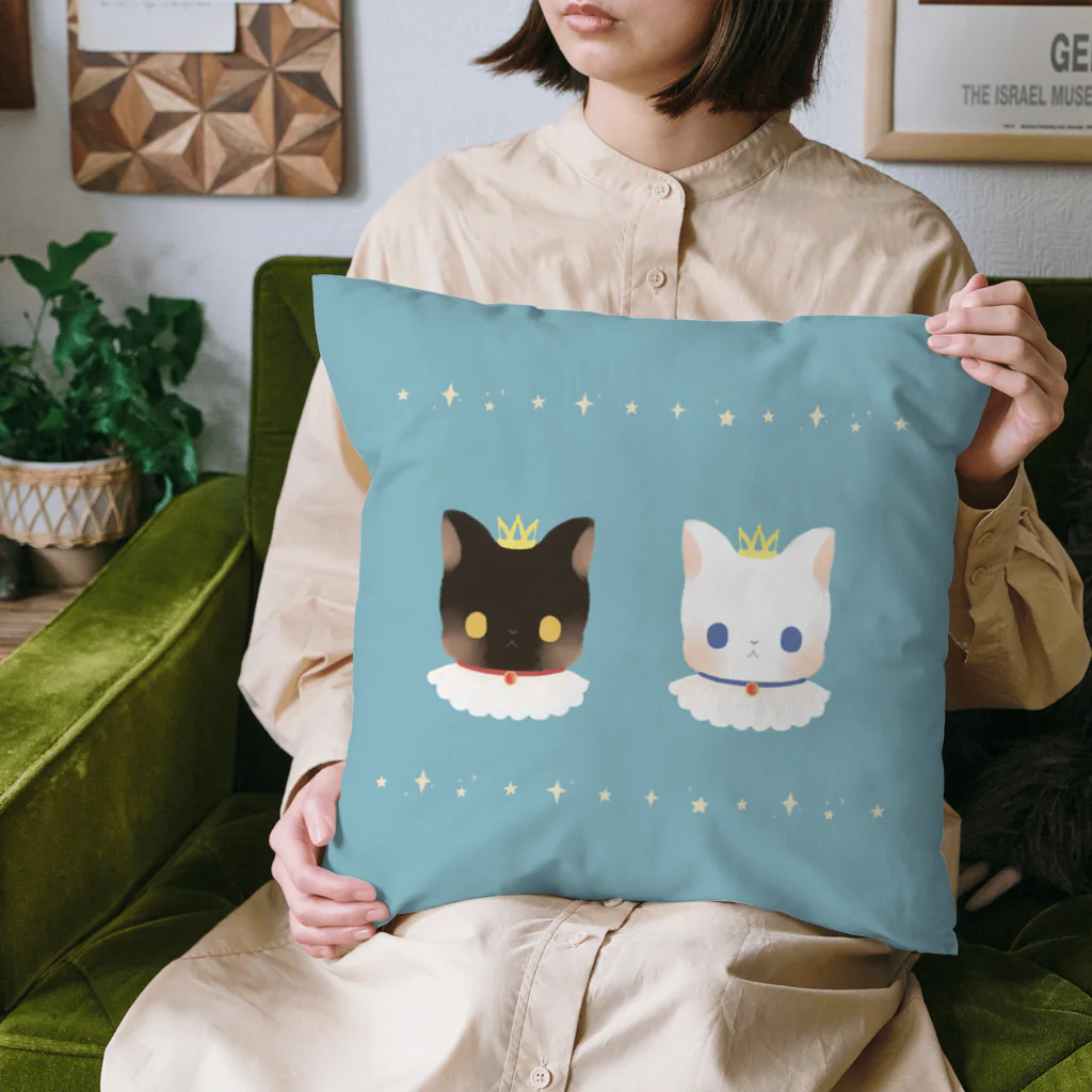 たかどのみこと🕊の白黒ねこさん Cushion